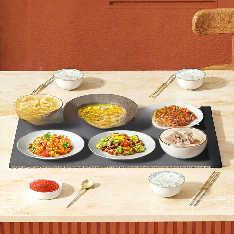 Foldable Food Silicone Heating Pad with Dual Voltage