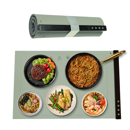 Foldable Food Silicone Heating Pad with Dual Voltage