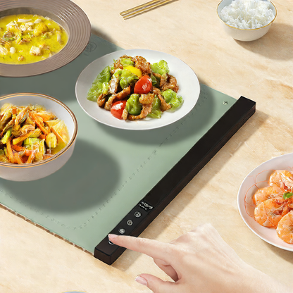 Foldable Food Silicone Heating Pad with Dual Voltage