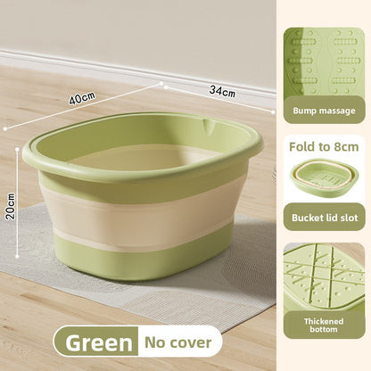 Foldable Foot Soaking Tub with Insulation