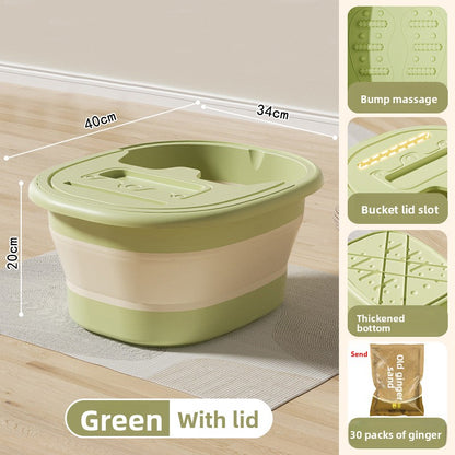 Foldable Foot Soaking Tub with Insulation
