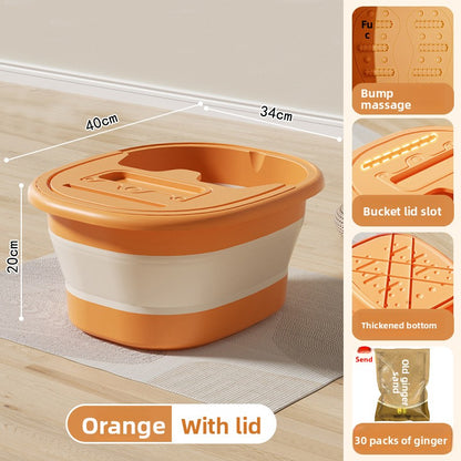 Foldable Foot Soaking Tub with Insulation