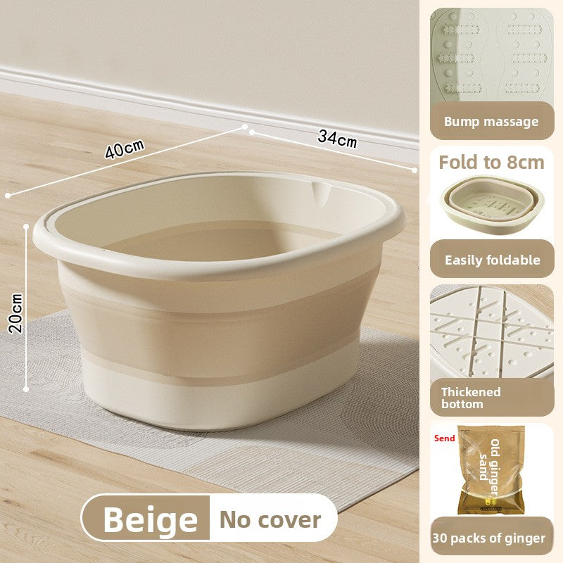 Foldable Foot Soaking Tub with Insulation
