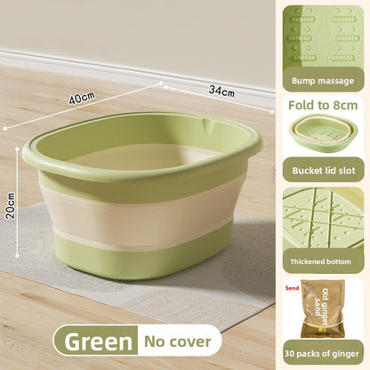 Foldable Foot Soaking Tub with Insulation