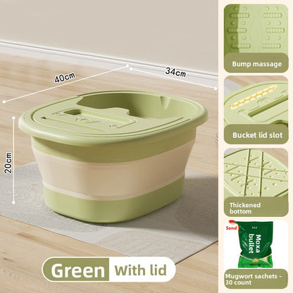 Foldable Foot Soaking Tub with Insulation