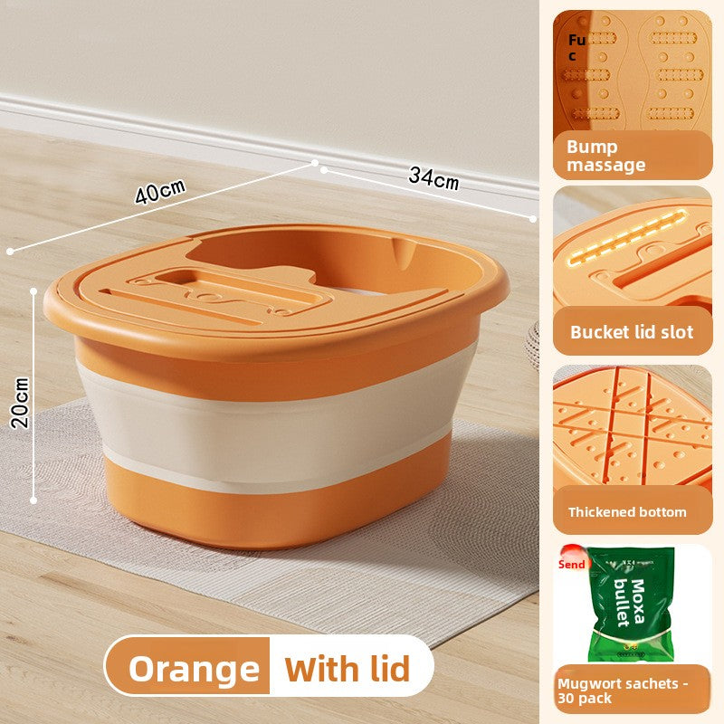 Foldable Foot Soaking Tub with Insulation