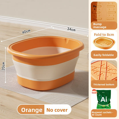 Foldable Foot Soaking Tub with Insulation