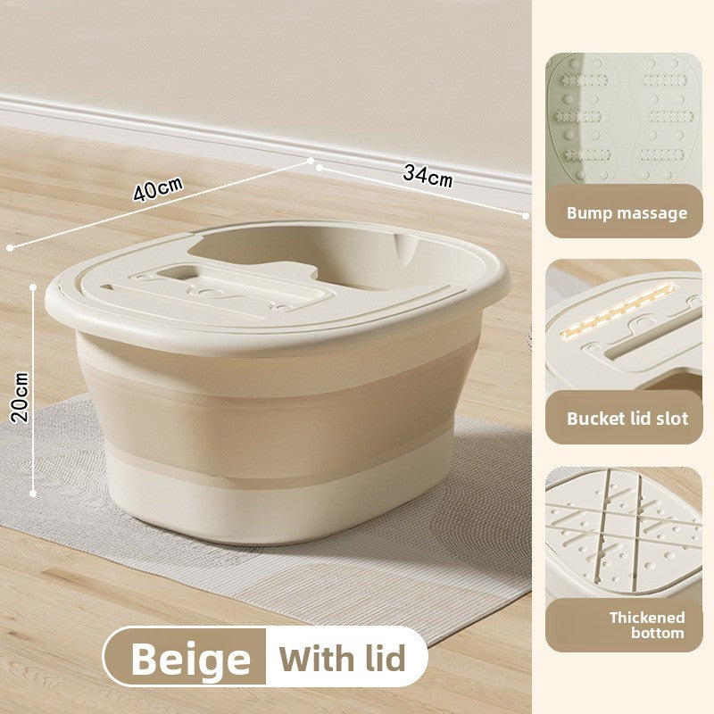 Foldable Foot Soaking Tub with Insulation