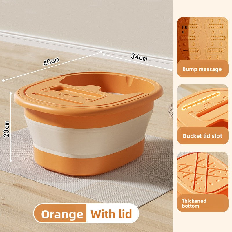 Foldable Foot Soaking Tub with Insulation