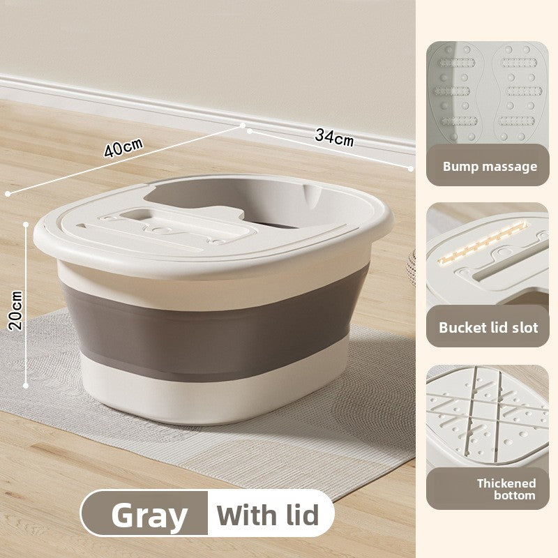 Foldable Foot Soaking Tub with Insulation