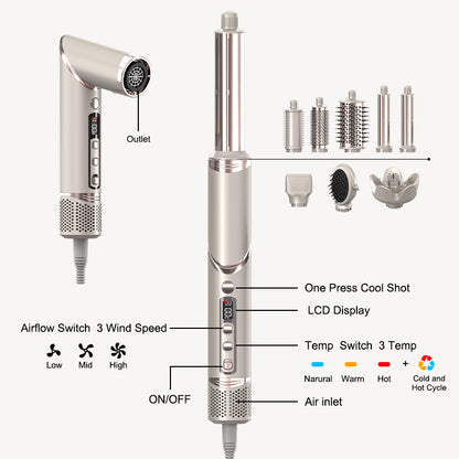 Foldable Hair Dryer with Negative Ion Technology
