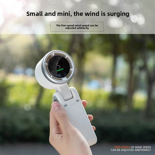 Foldable handheld fan