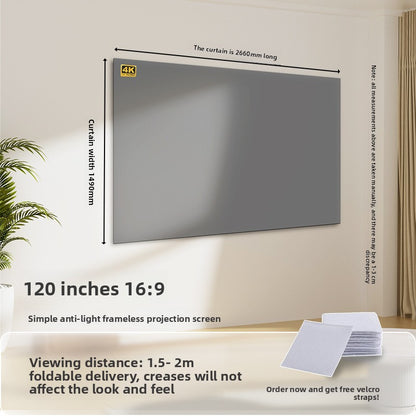Foldable HD Projector Screen
