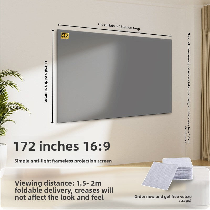 Foldable HD Projector Screen