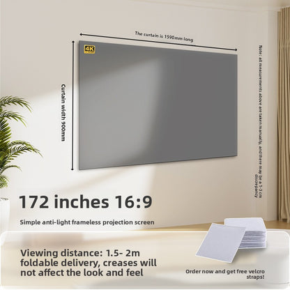 Foldable HD Projector Screen