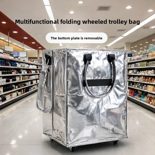Foldable Insulated Wheeled Travel Bag