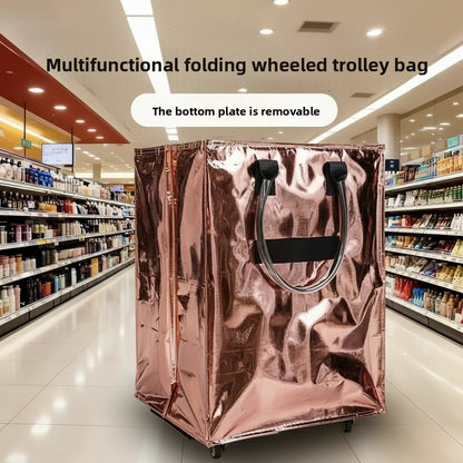 Foldable Insulated Wheeled Travel Bag
