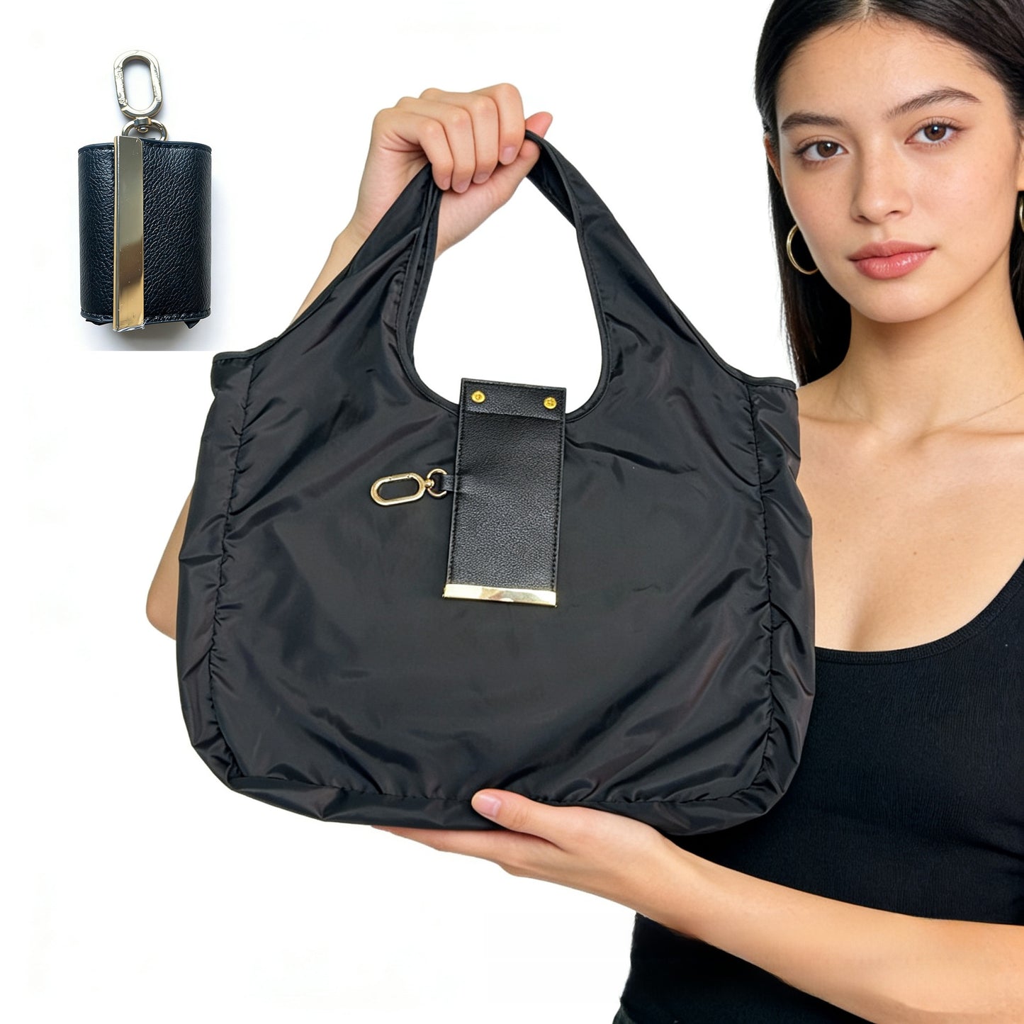 Foldable Keychain Storage Bag