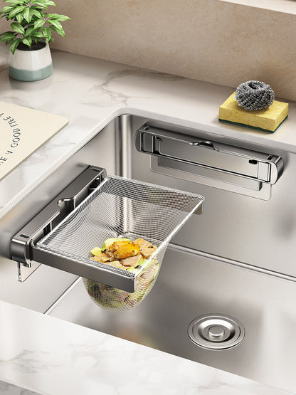 Foldable Kitchen Sink Filter Drain Basket