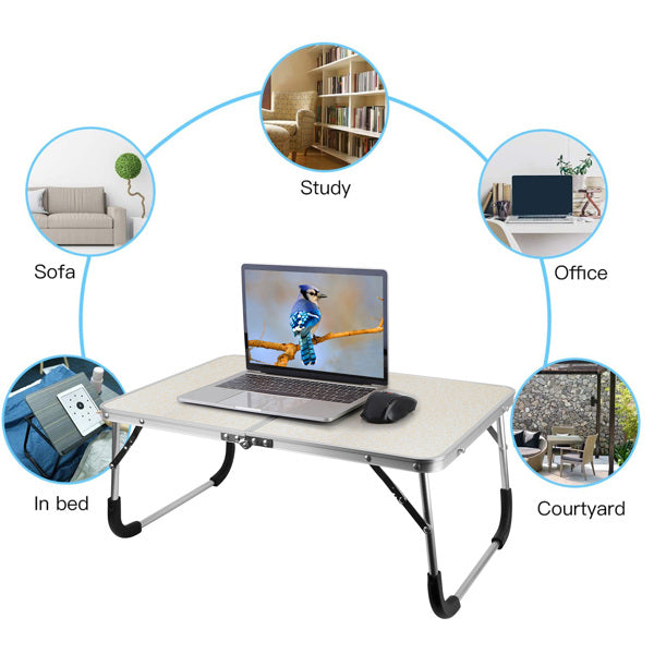 Foldable laptop table