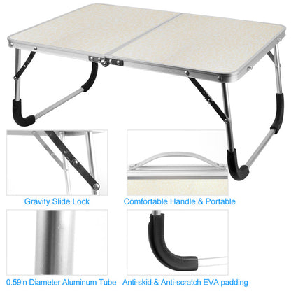 Foldable laptop table
