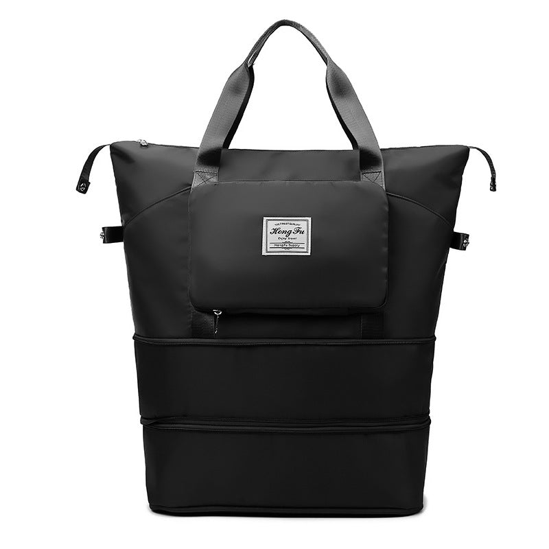Foldable Large Capacity Travel Bag with Multiple Pockets
