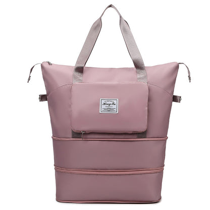 Foldable Large Capacity Travel Bag with Multiple Pockets