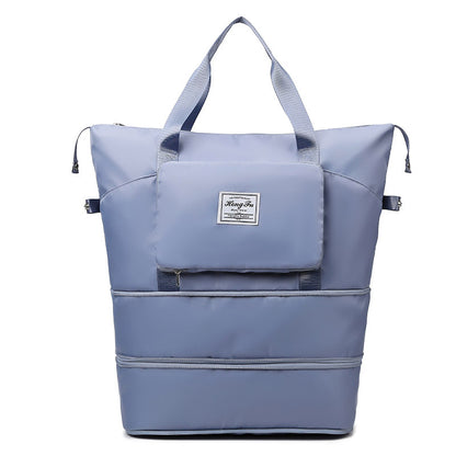 Foldable Large Capacity Travel Bag with Multiple Pockets