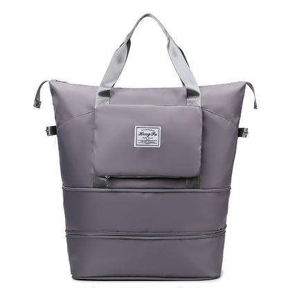Foldable Large Capacity Travel Bag with Multiple Pockets