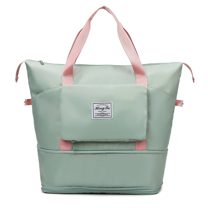 Foldable Large Capacity Travel Bag with Multiple Pockets
