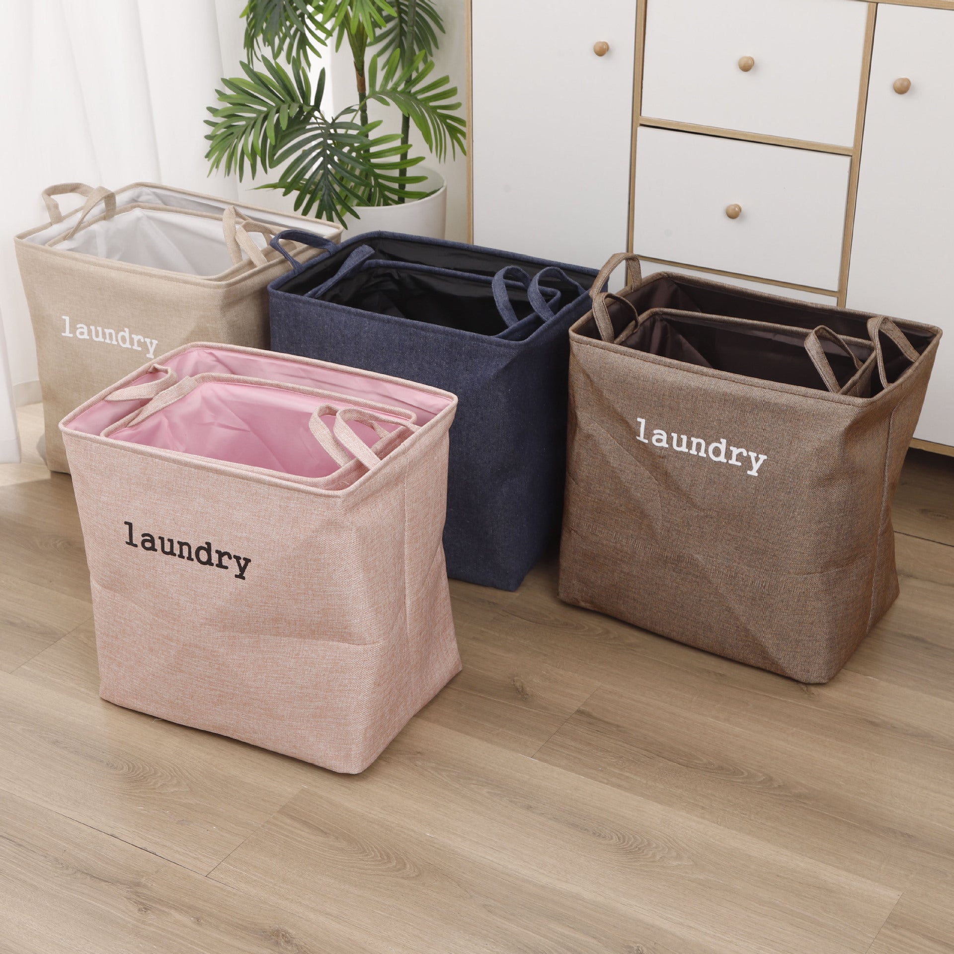 Foldable Laundry Storage Basket
