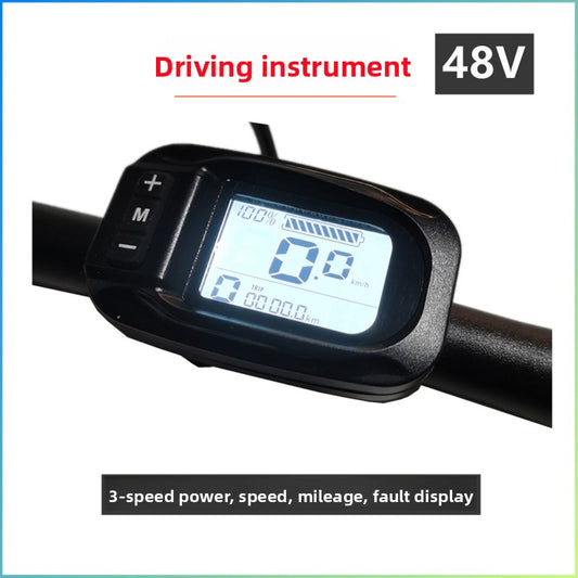Foldable LCD Driving Instrument
