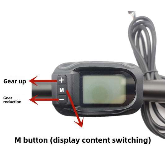 Foldable LCD Driving Instrument