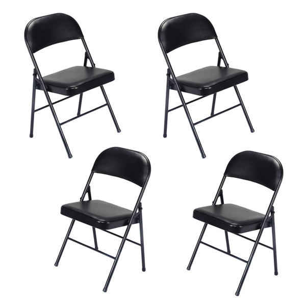 Foldable leather exhibition chairs