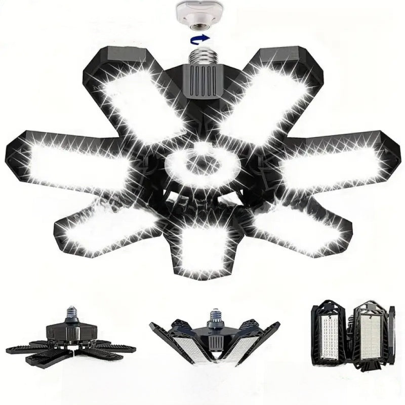 Foldable LED Garage Light with High Luminosity