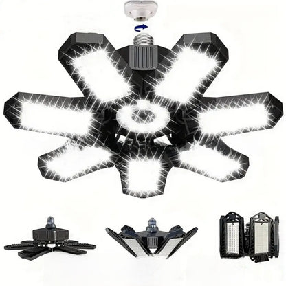 Foldable LED Garage Light with High Luminosity