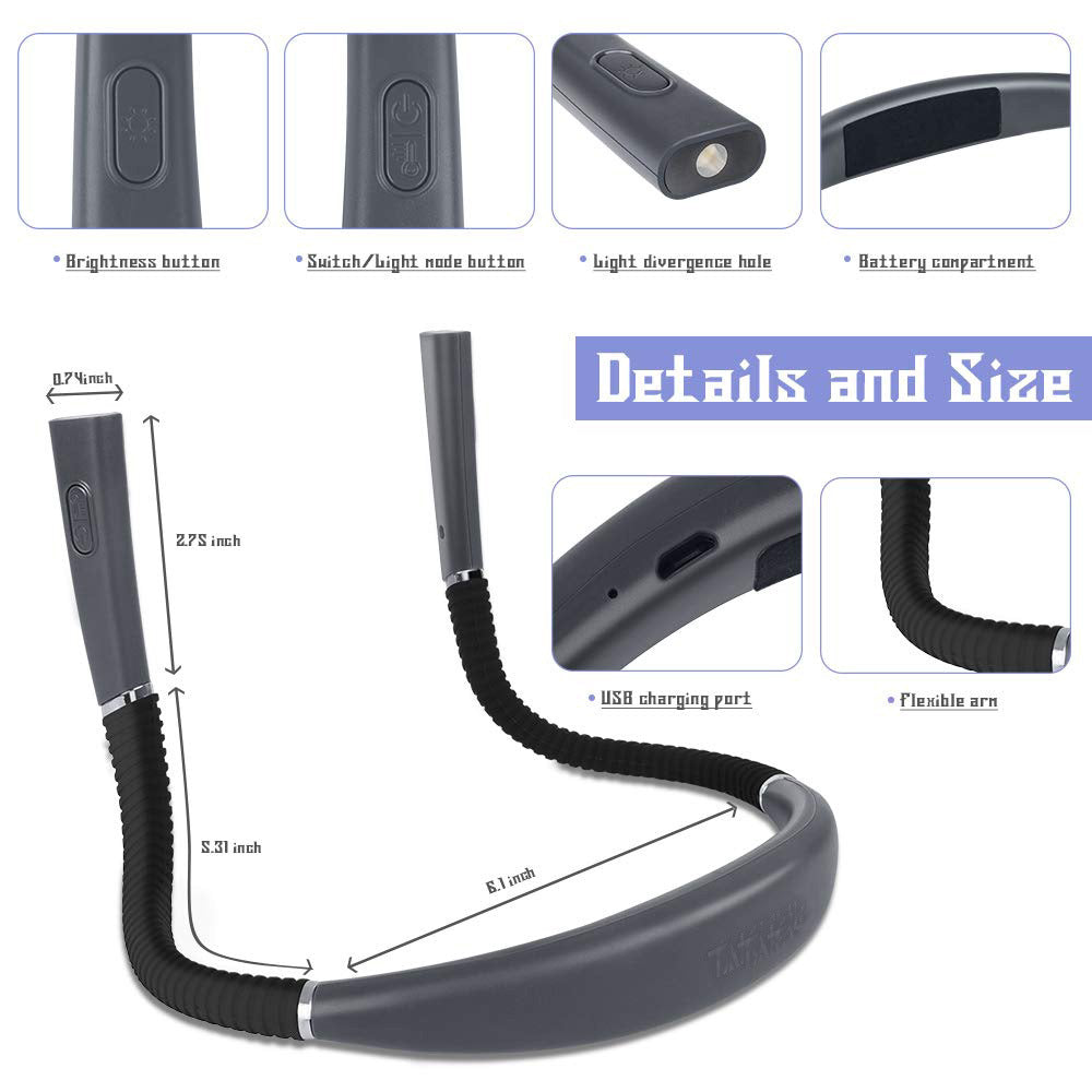 Foldable LED Reading Light