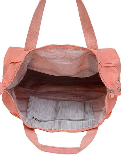 Foldable Lightweight Canvas Travel Tote Bag