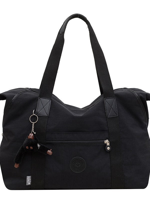 Foldable Lightweight Canvas Travel Tote Bag
