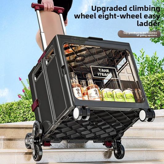 Foldable Lightweight Portable Shopping Cart