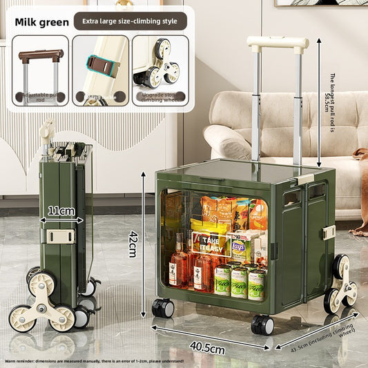 Foldable Lightweight Portable Shopping Cart
