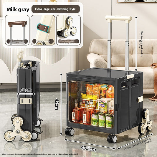 Foldable Lightweight Portable Shopping Cart