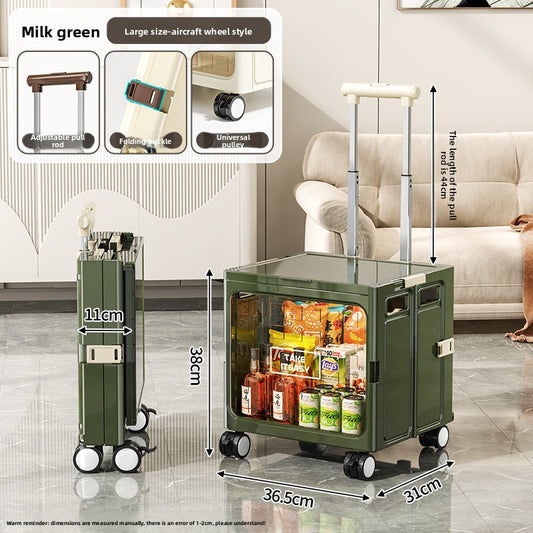 Foldable Lightweight Portable Shopping Cart