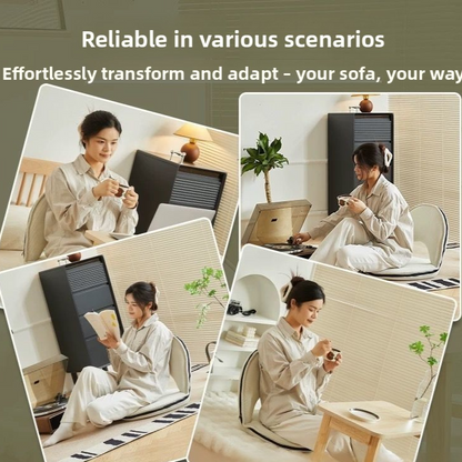 Foldable Lounge Chair with Backrest
