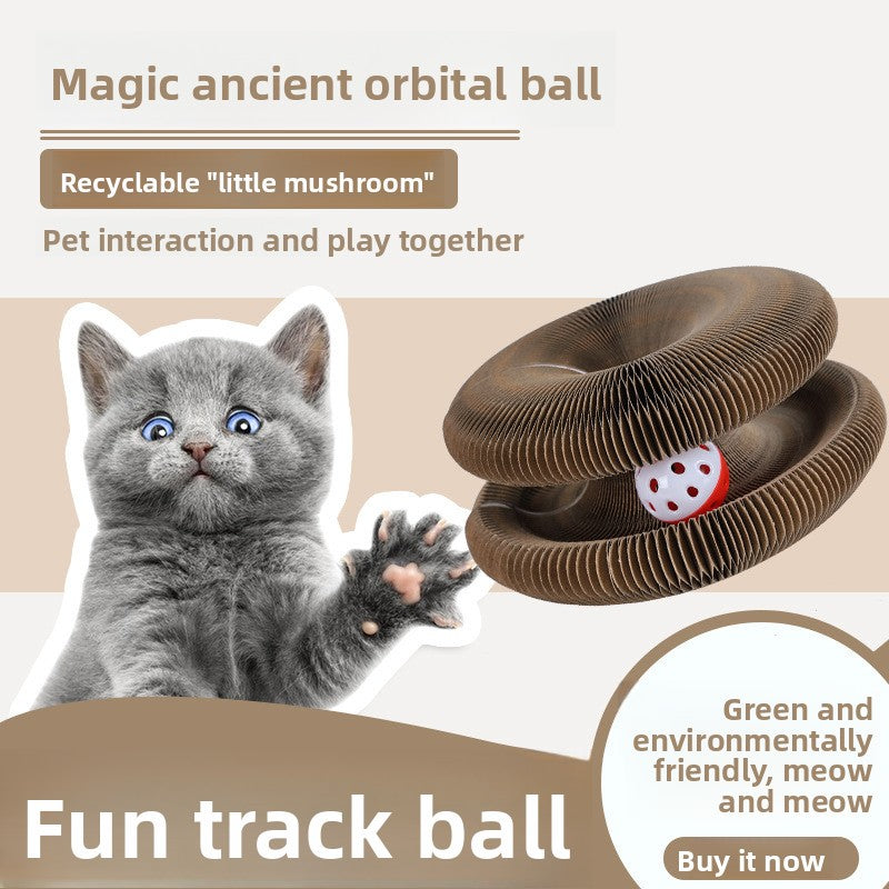 Foldable Magnetic Cat Scratch Board