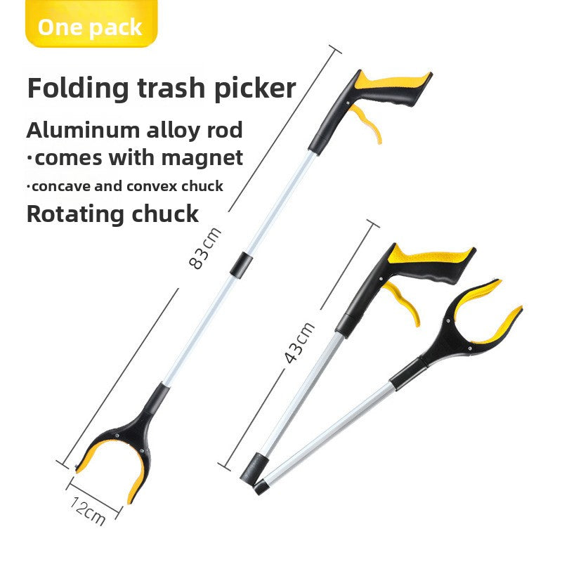 Foldable Magnetic Garbage Grabber