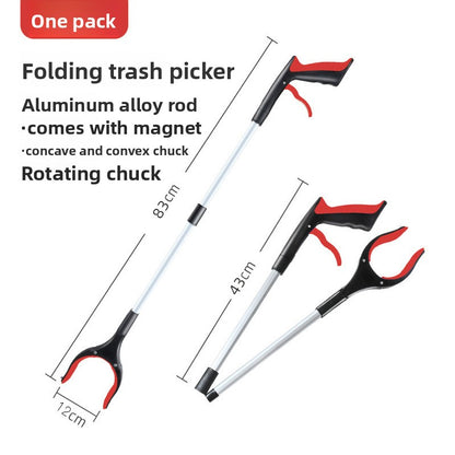 Foldable Magnetic Garbage Grabber