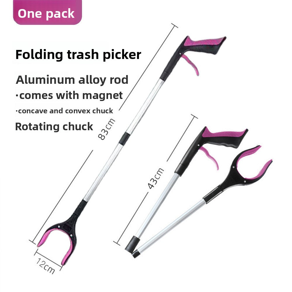 Foldable Magnetic Garbage Grabber