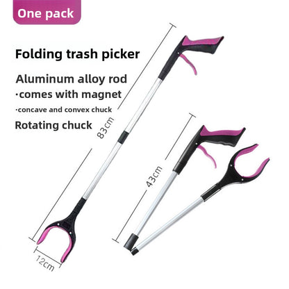 Foldable Magnetic Garbage Grabber