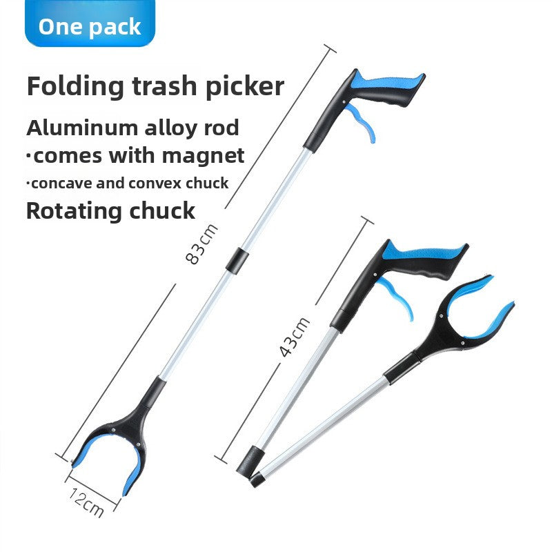 Foldable Magnetic Garbage Grabber